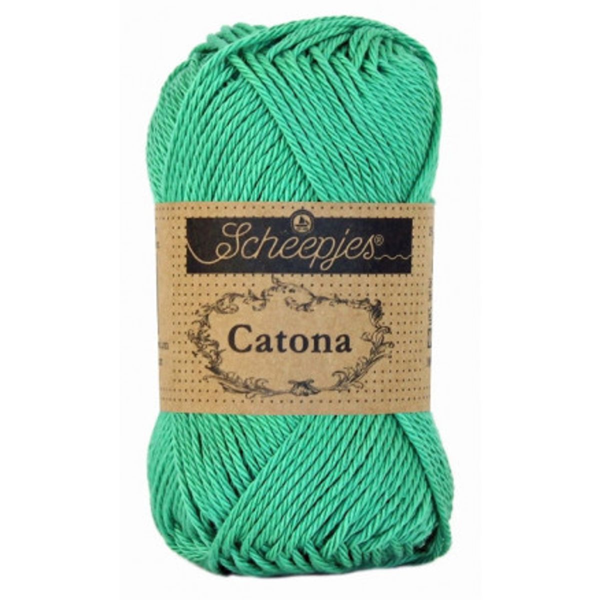 Scheepjes Catona Garn Unicolor 241 Parrot Green