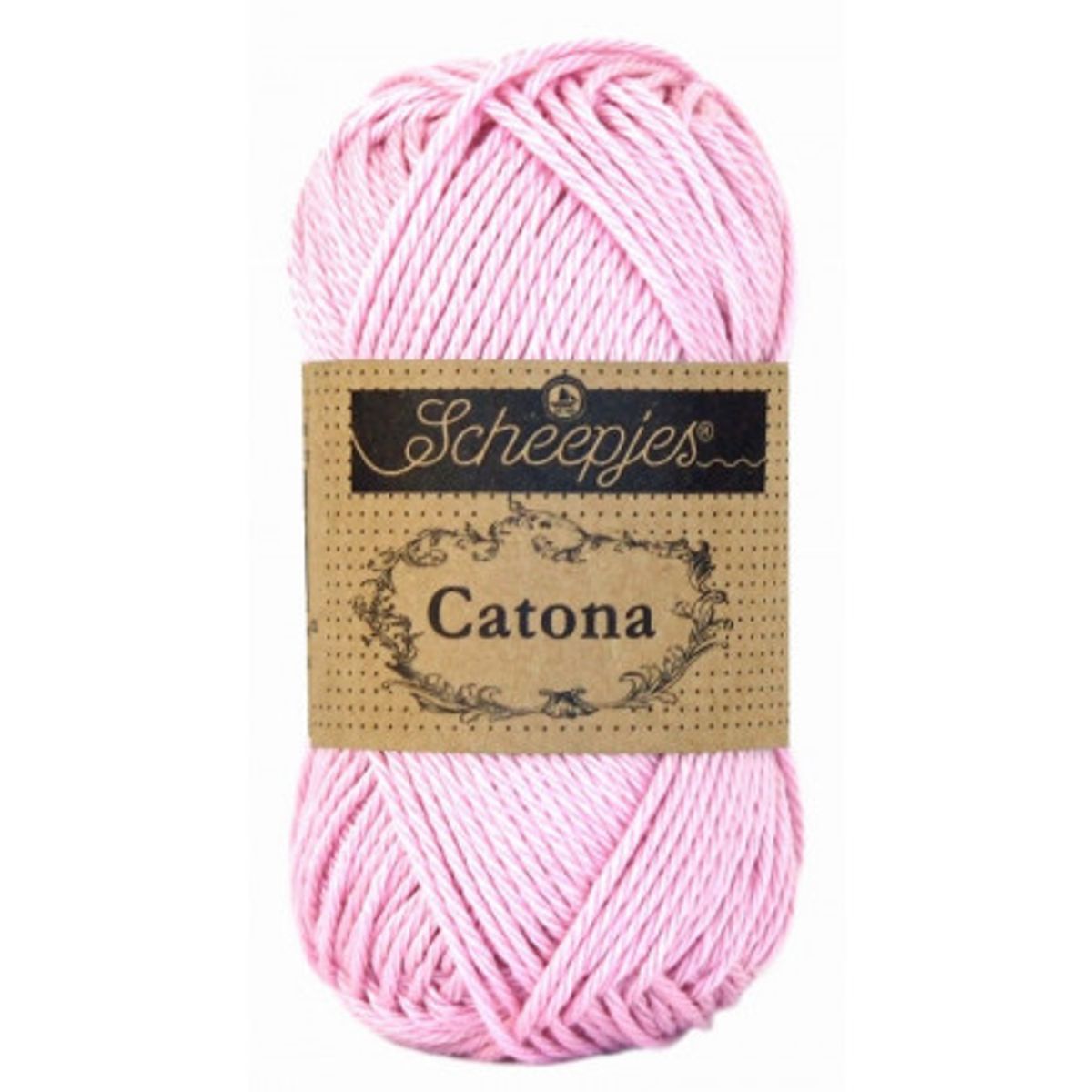 Scheepjes Catona Garn Unicolor 246 Icy Pink