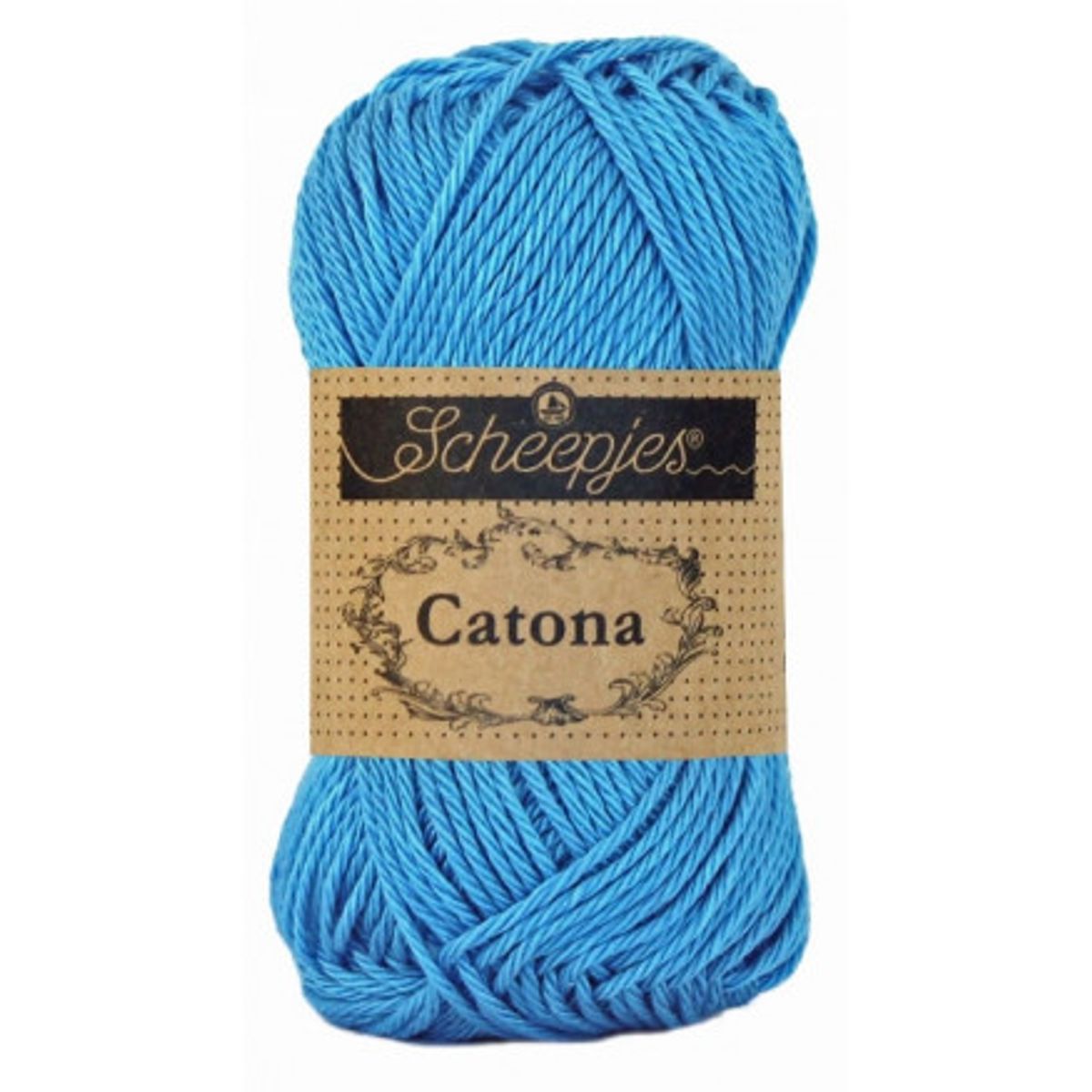 Scheepjes Catona Garn Unicolor 384 Powder Blue