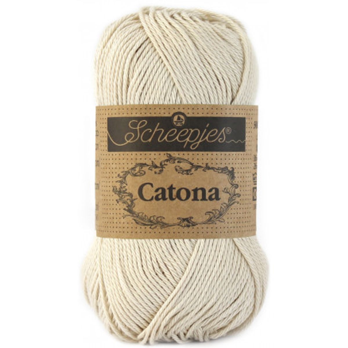 Scheepjes Catona Garn Unicolor 505 Linen