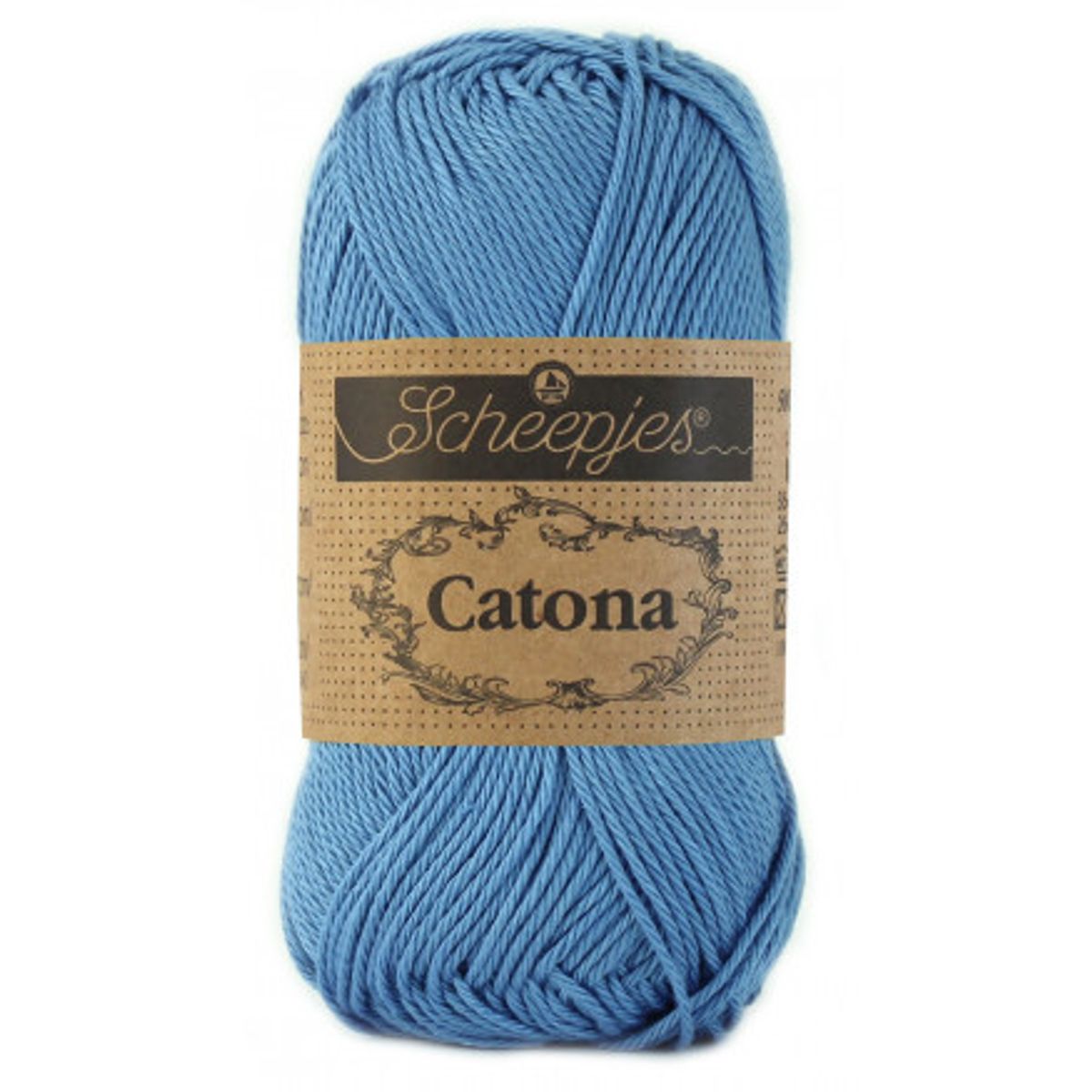 Scheepjes Catona Garn Unicolor 511 Cornflower