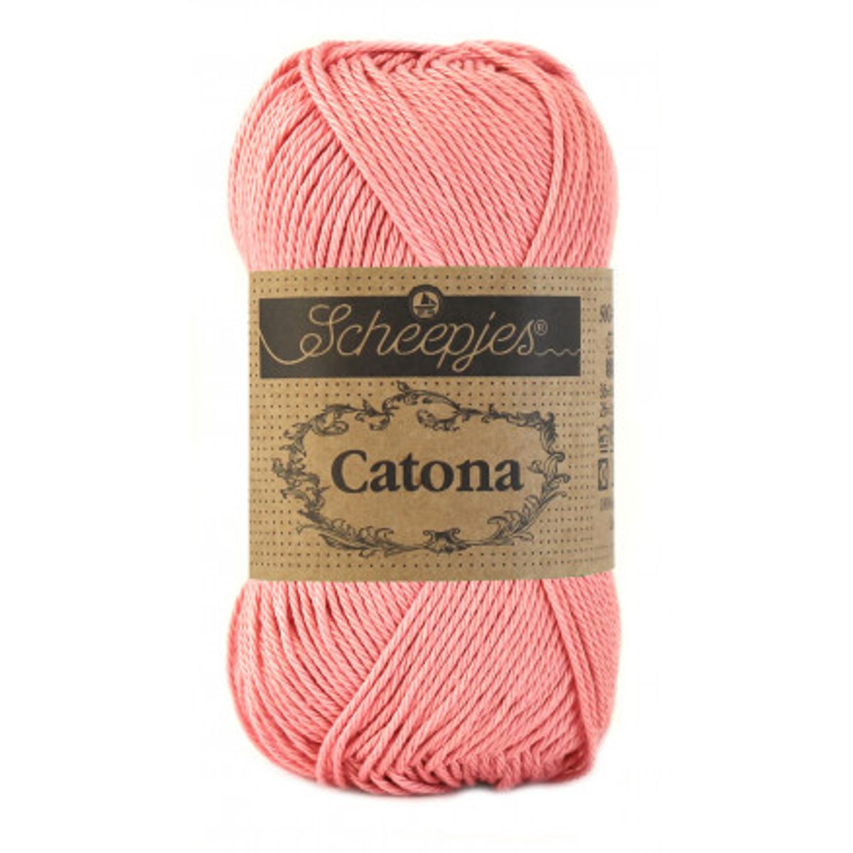 Scheepjes Catona Garn Unicolor 518 Marshmallow