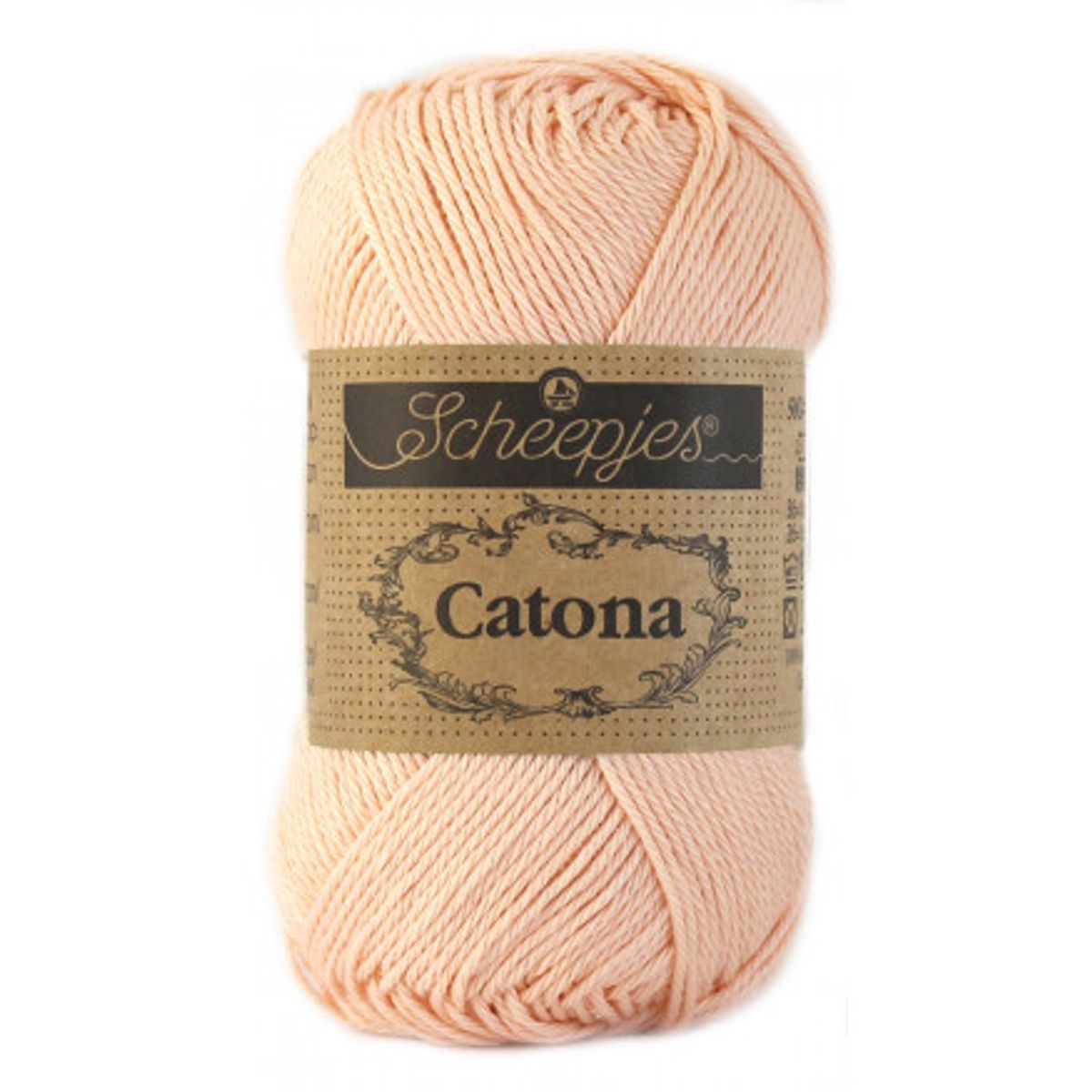 Scheepjes Catona Garn Unicolor 523 Peach