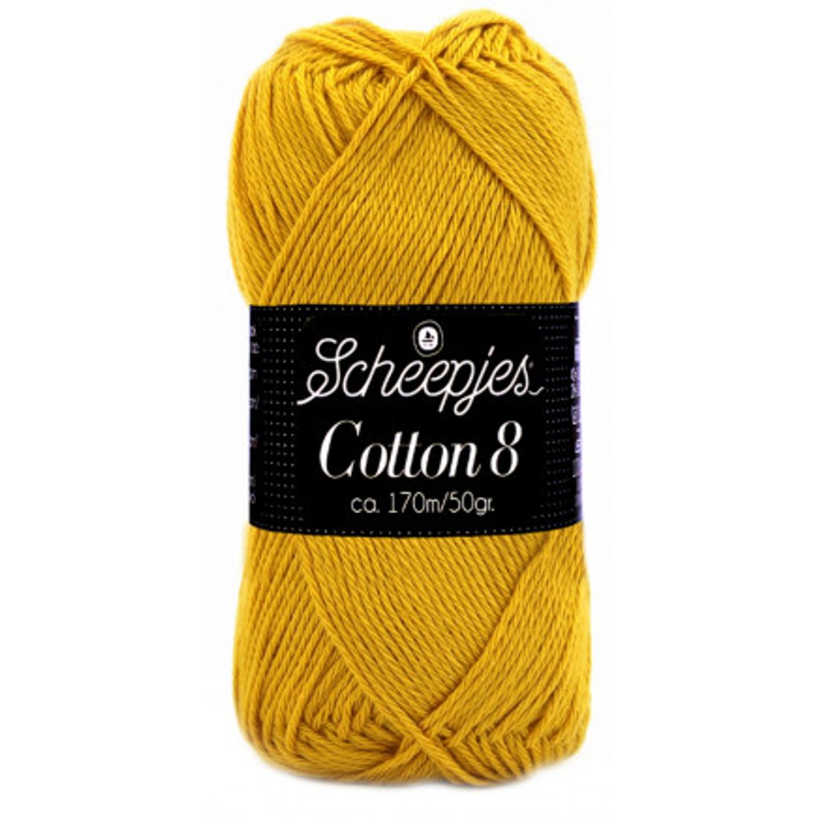 Scheepjes Cotton 8 Garn Unicolor 722 Karry