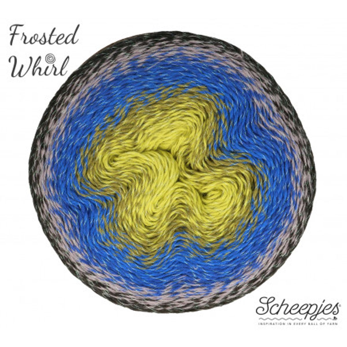 Scheepjes Frosted Whirl Garn Print 321 Yummy Tummy