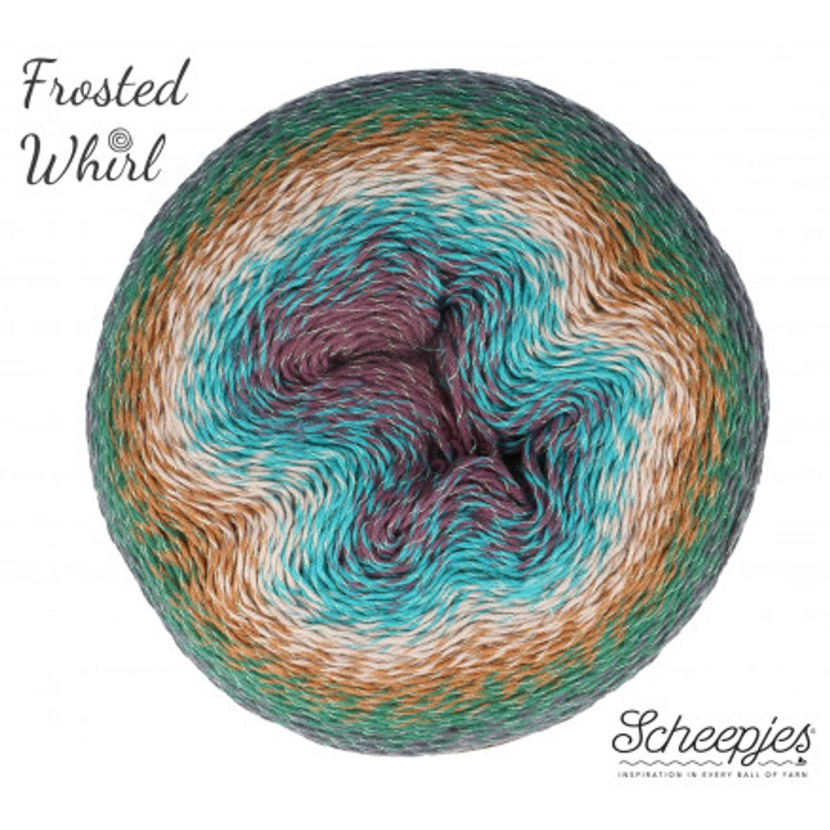 Scheepjes Frosted Whirl Garn Print 323 Sunny Sundae Sauce