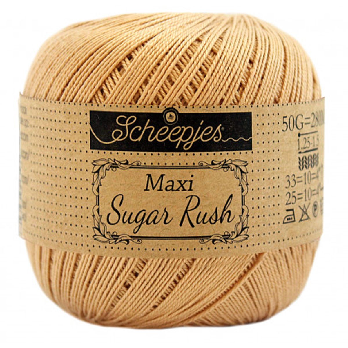 Scheepjes Maxi Sugar Rush Garn Unicolor 179 Tropaz