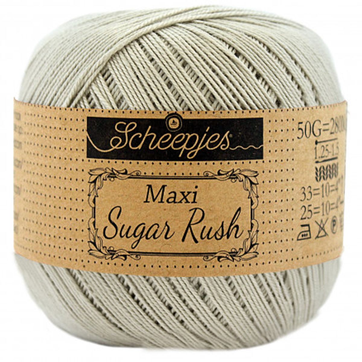 Scheepjes Maxi Sugar Rush Garn Unicolor 248 Champagne