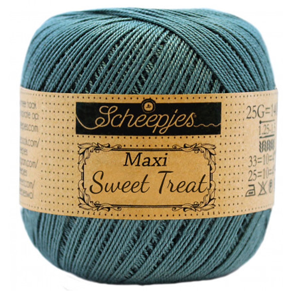 Scheepjes Maxi Sweet Treat Garn Unicolor 391 Deep Ocean