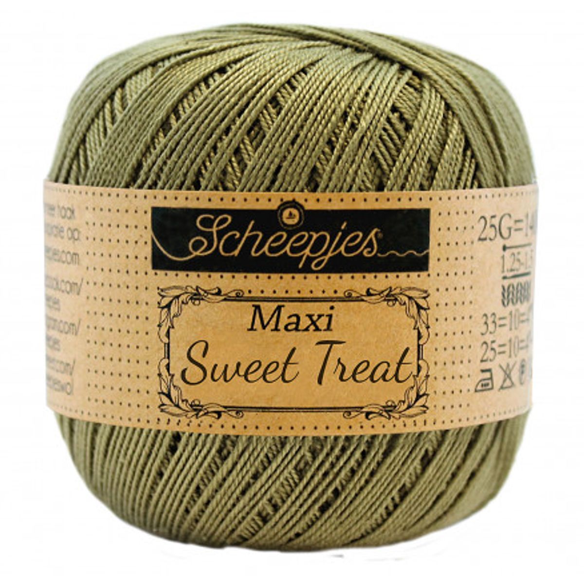 Scheepjes Maxi Sweet Treat Garn Unicolor 395 Willow