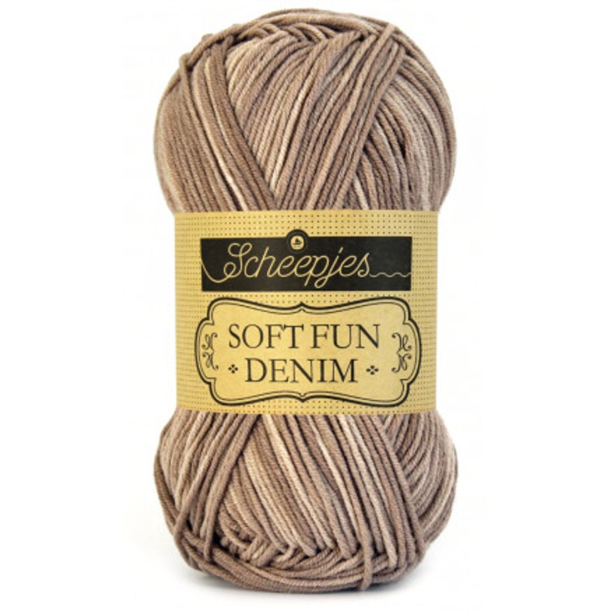 Scheepjes Softfun Denim Garn Print 508 Beige