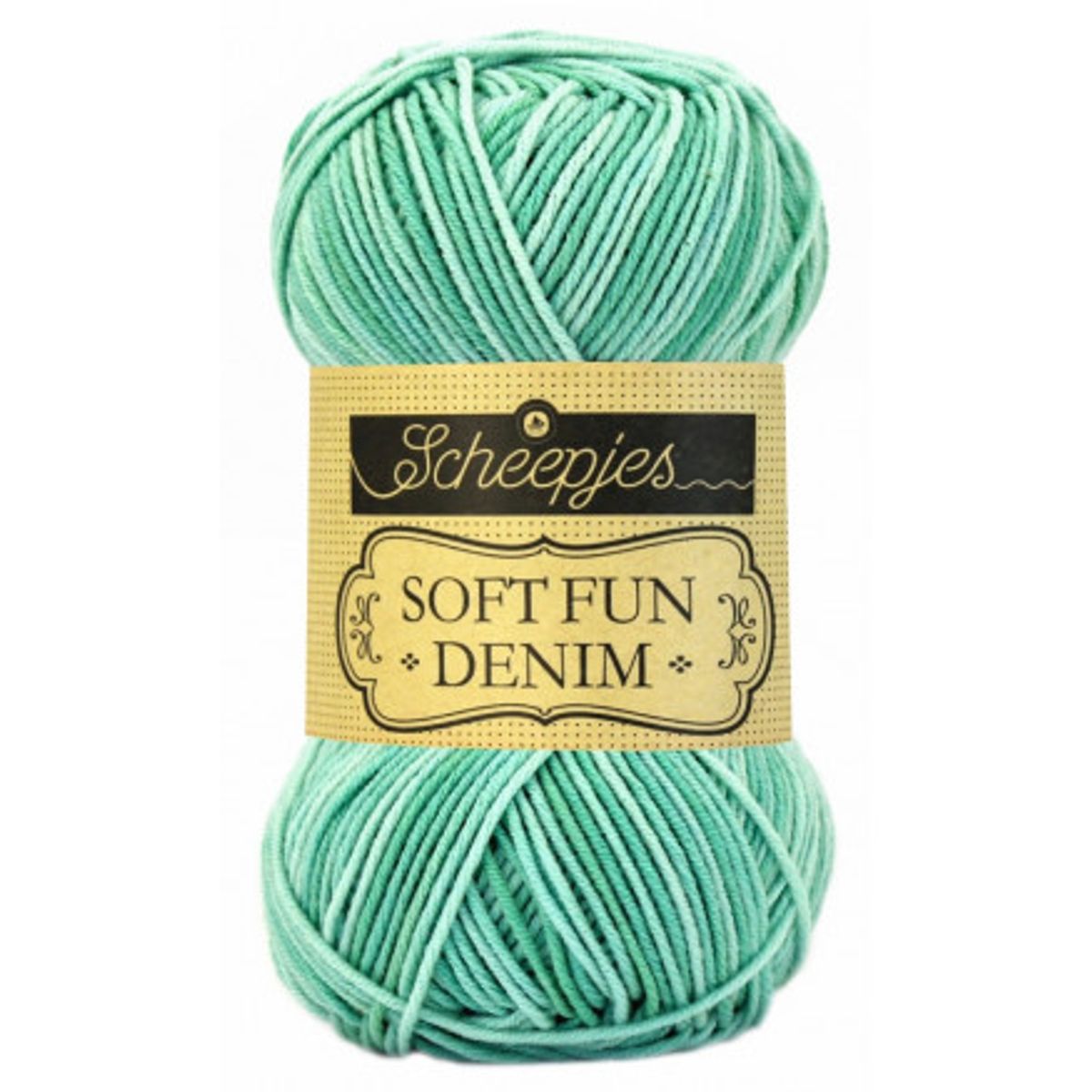 Scheepjes Softfun Denim Garn Print 516 Mint