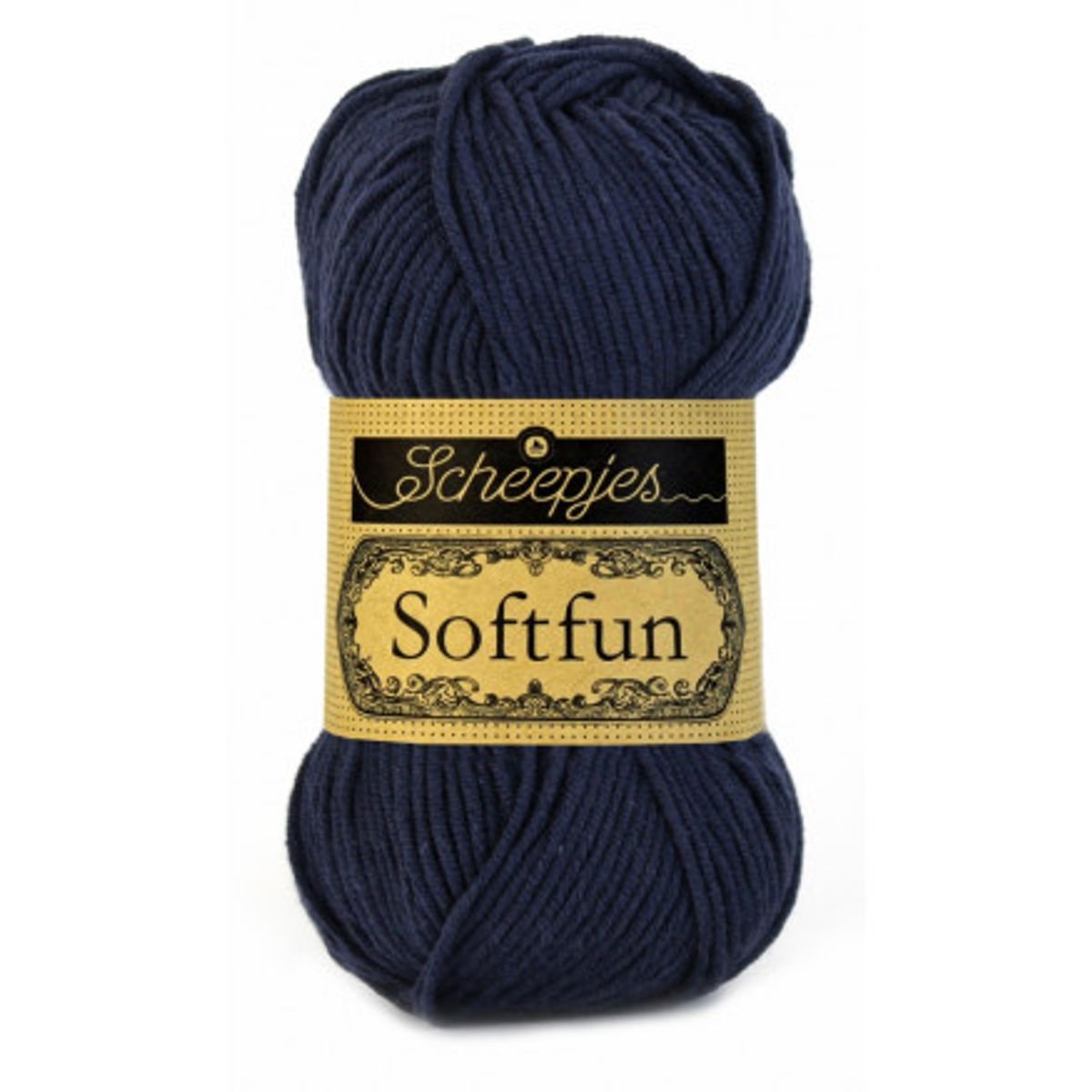 Scheepjes Softfun Garn Unicolor 2401 Marine