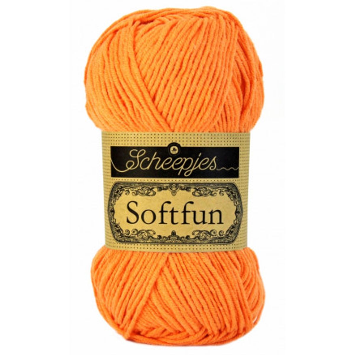 Scheepjes Softfun Garn Unicolor 2427 Orange