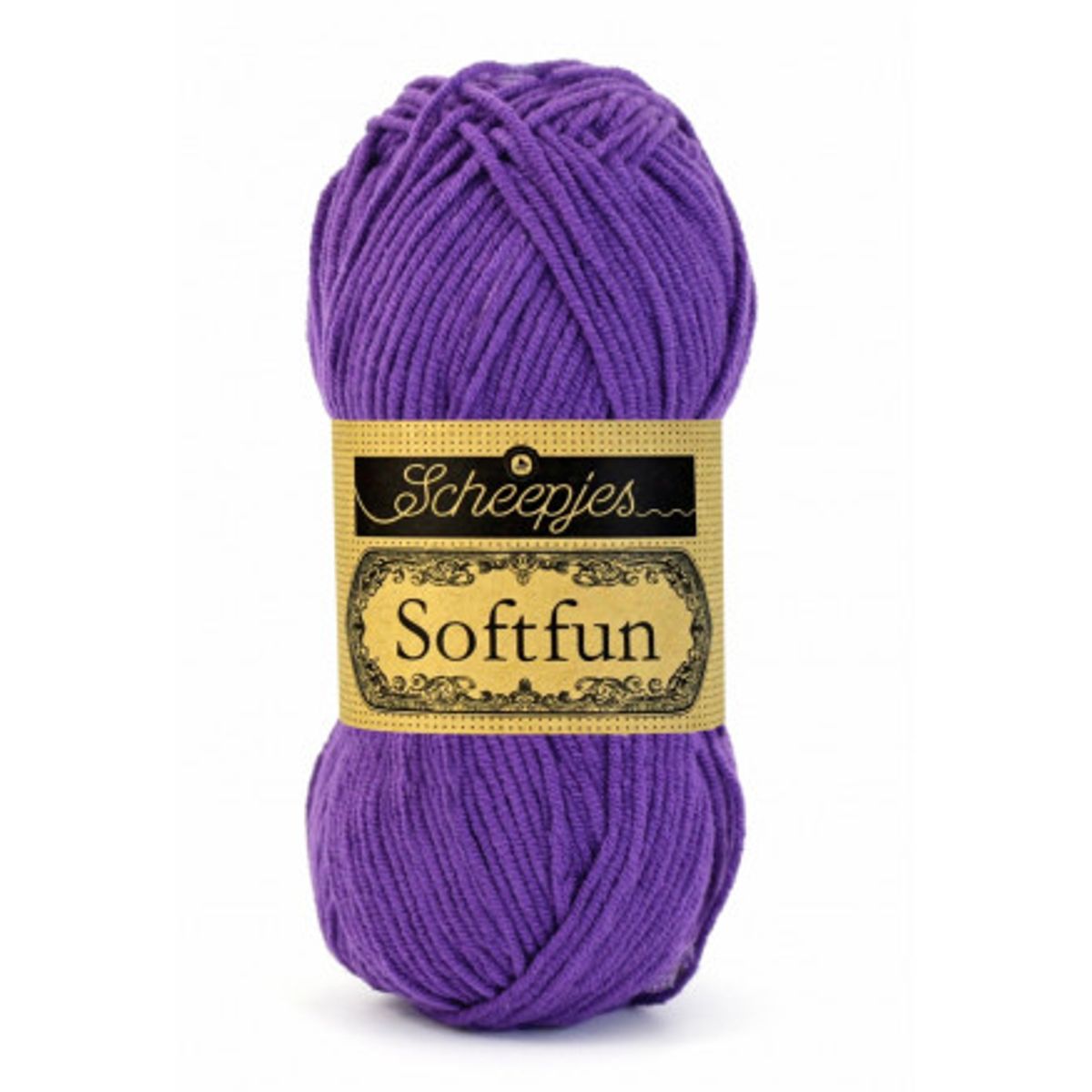 Scheepjes Softfun Garn Unicolor 2515 Lilla