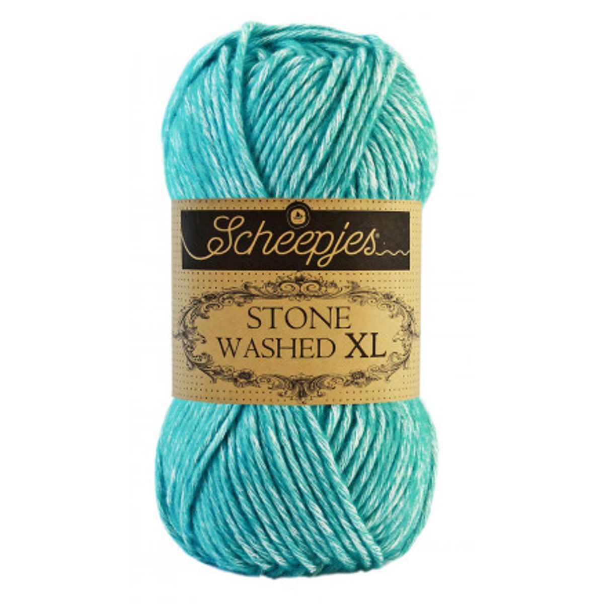 Scheepjes Stone Washed XL Garn Mix 864 Turquoise