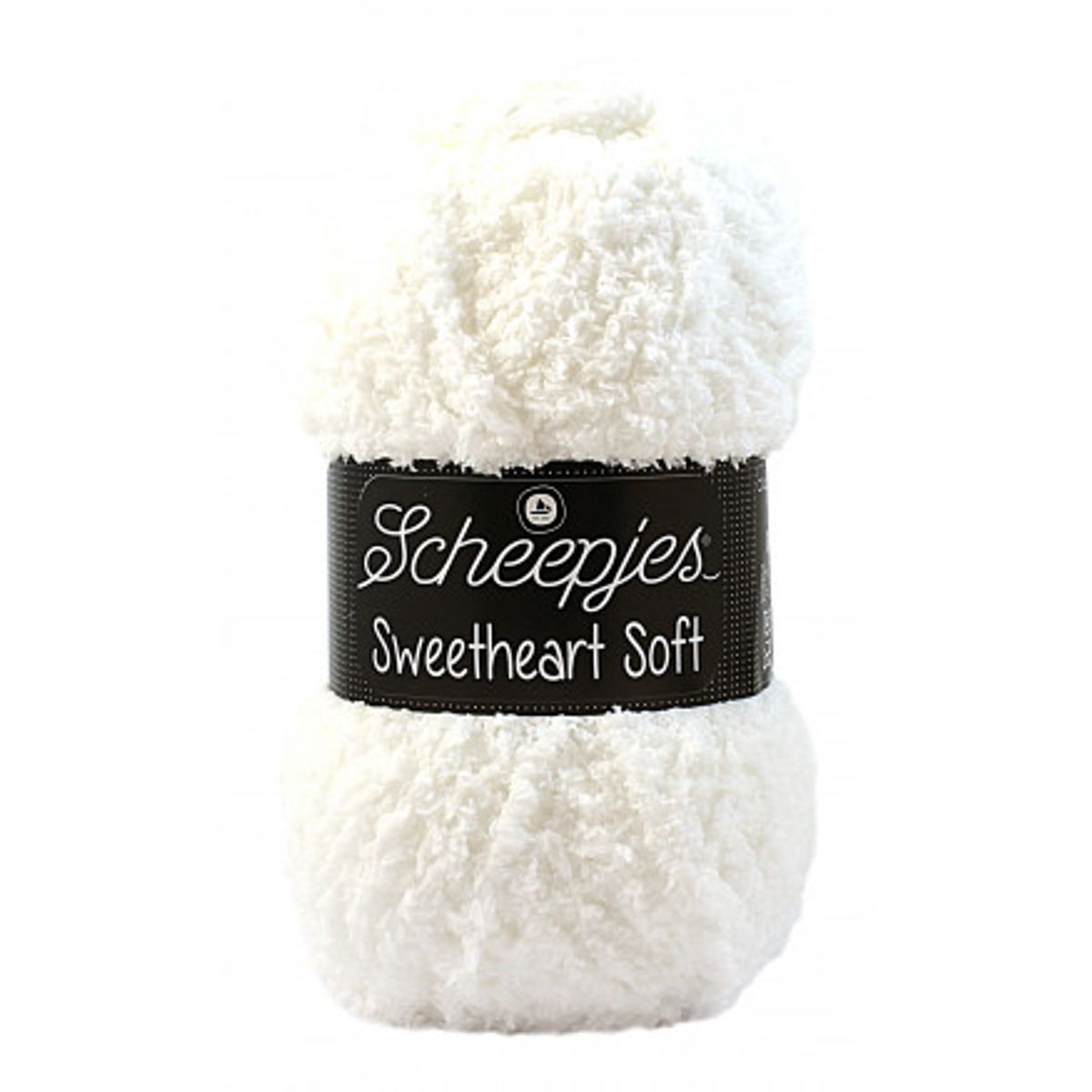 Scheepjes Sweetheart Soft Garn Unicolor 20 Hvid