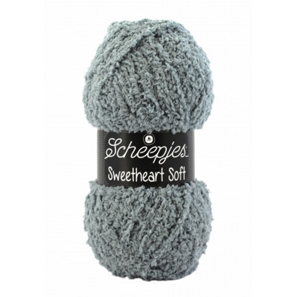 Scheepjes Sweetheart Soft Garn Unicolor 3 Grå