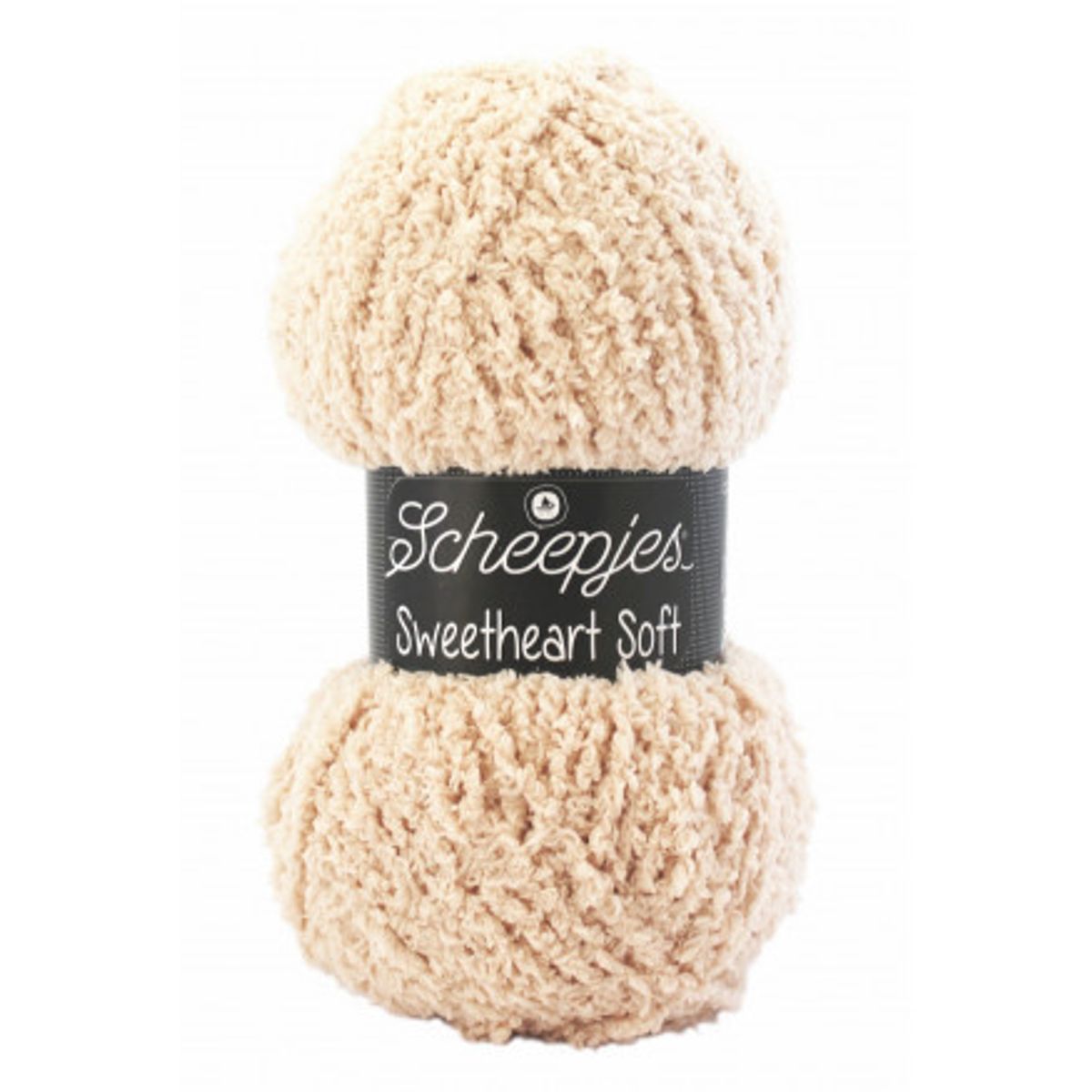 Scheepjes Sweetheart Soft Garn Unicolor 5 Lys Fersken