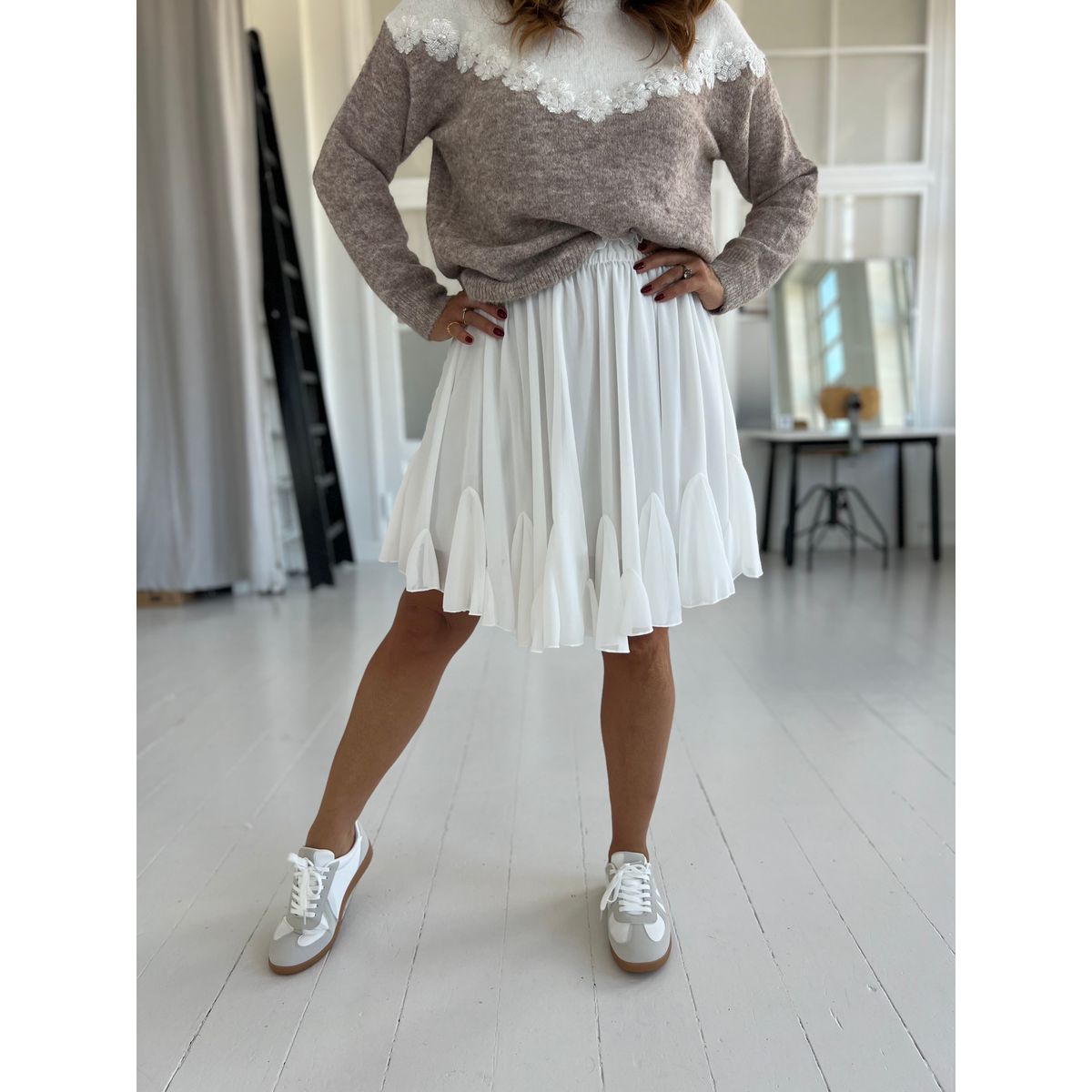 Schilo-Jolie white skirt