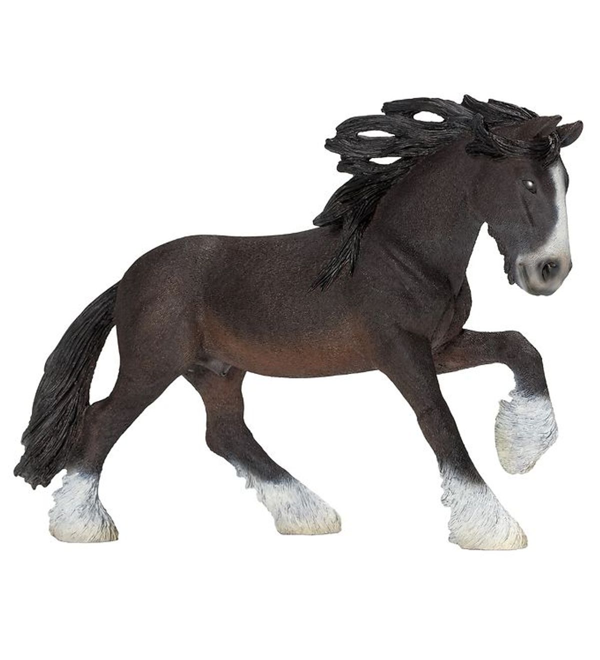 Schleich Dyr - 17 x 12 cm - Shire Hingst 13734