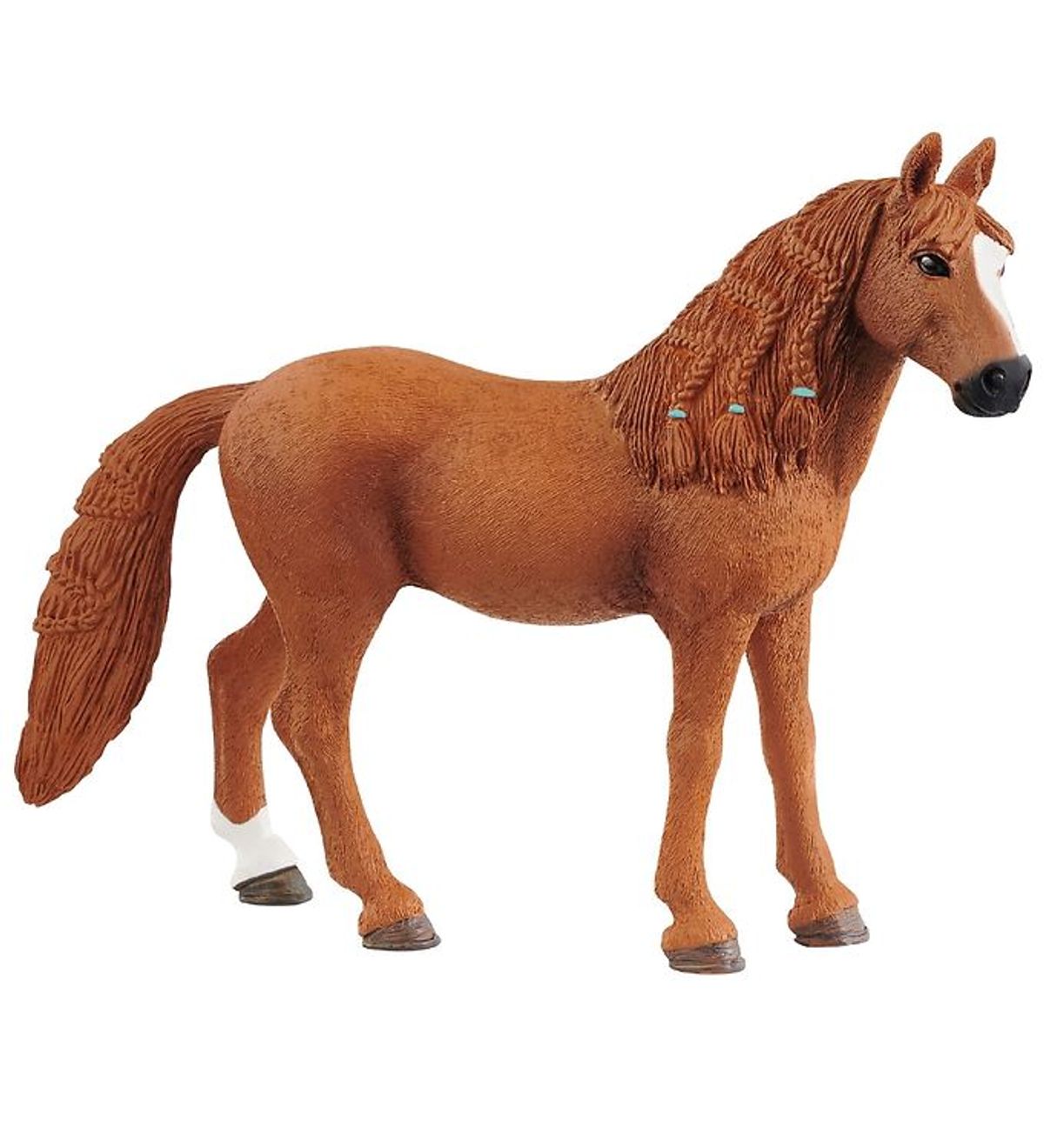 Schleich Dyr - 9,2 x 11,6 cm - Tysk Ridehest Hoppe 13925