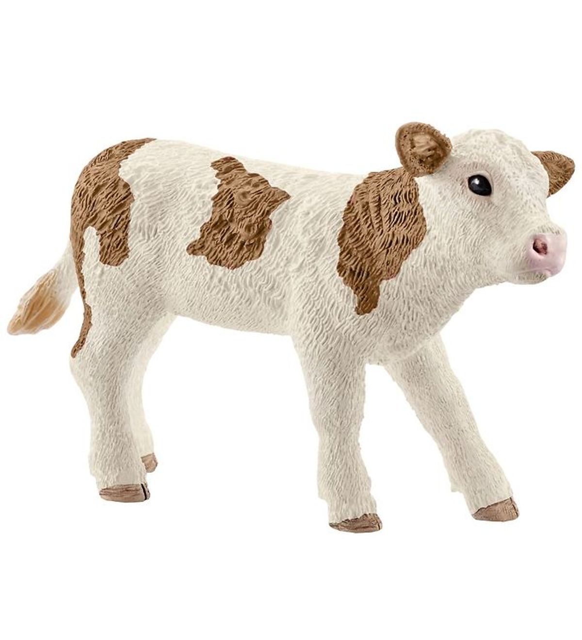 Schleich Dyr - Rødbroget Kalv - H: 5 cm 13802