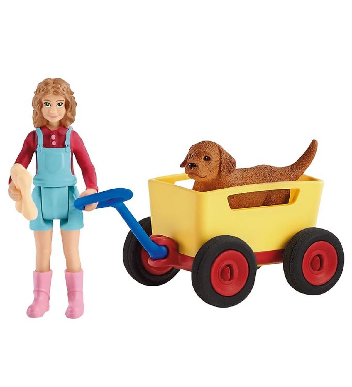 Schleich Farm World - 12 cm - Trækvogn Udflugt 42543