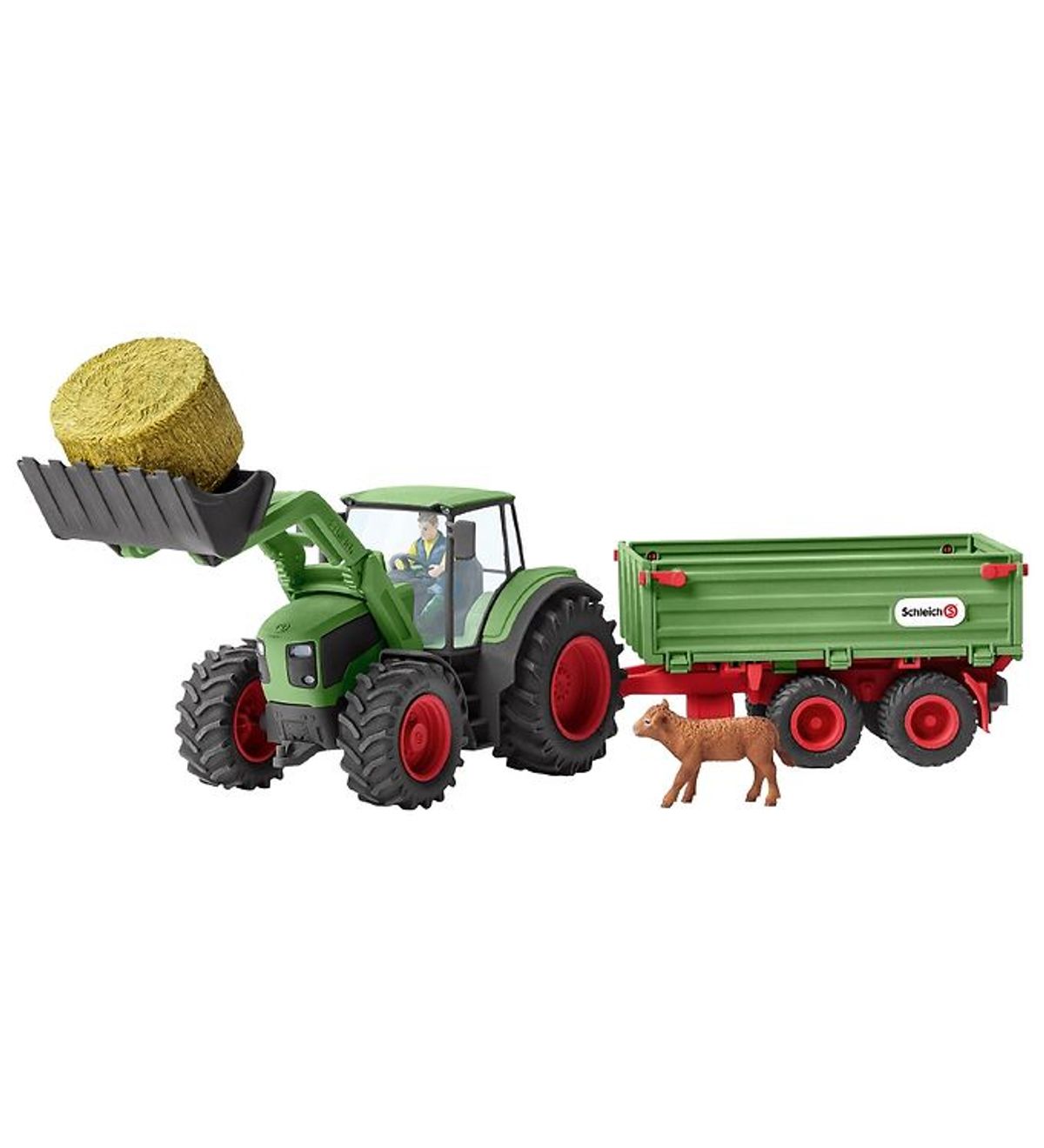 Schleich Farm World - 60 x 15 cm - Traktor m. Anhænger 42379