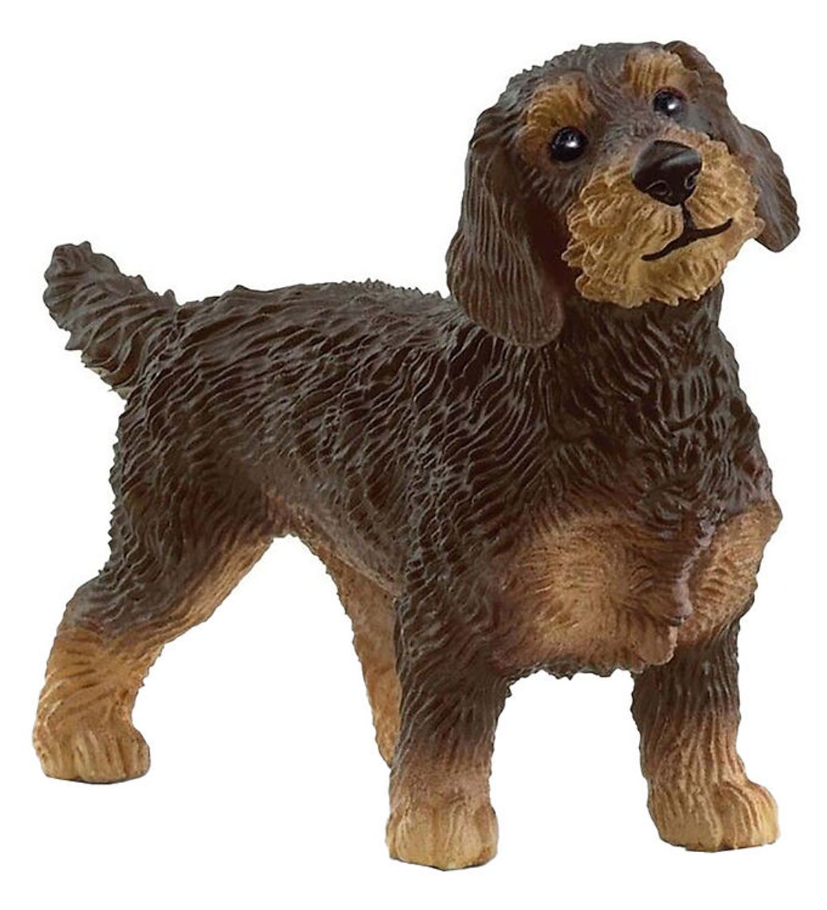 Schleich Farm World - Ruhåret Gravhund - H: 3,8 cm - 13972