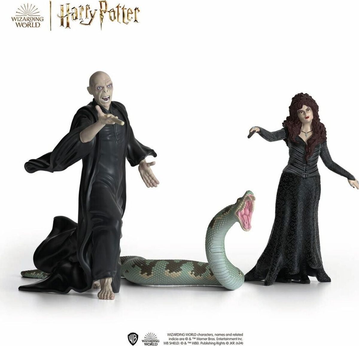 Schleich Harry Potter - Voldemort, Nagini Og Bellatrix Lestrange - 42684