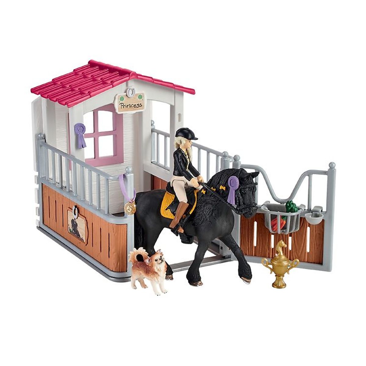 Schleich Horse Club - 20x20 cm - Hesteboks 42437