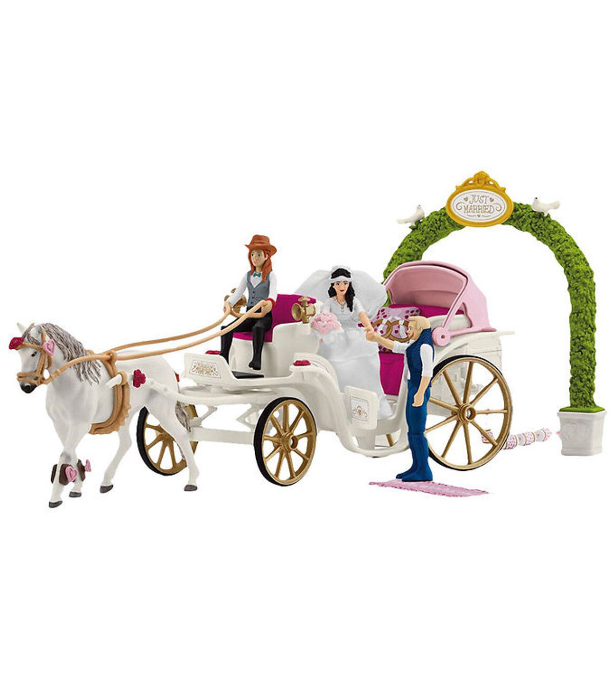 Schleich Horse Club - Bryllupsvogn - 42641