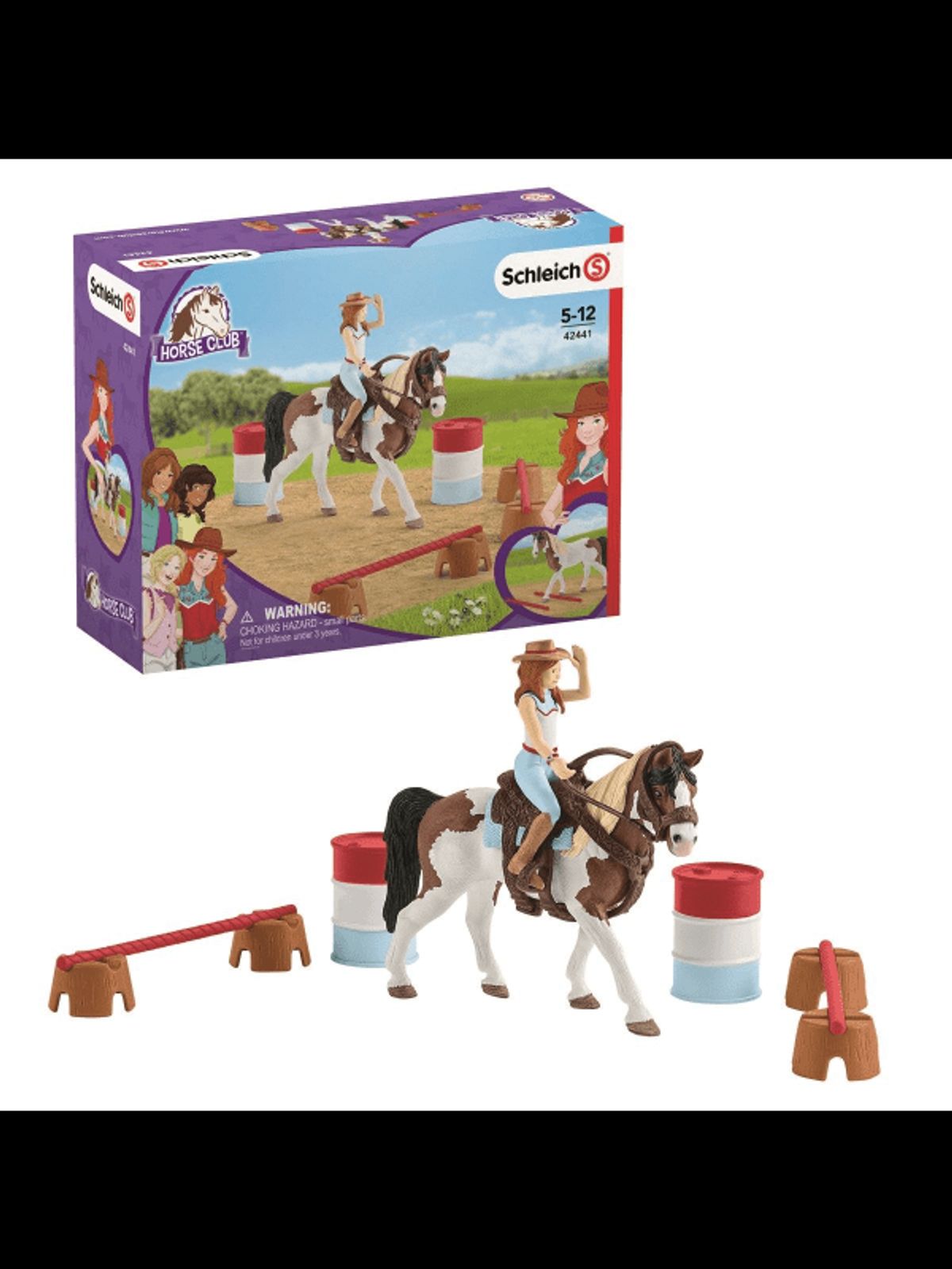 Schleich Horse Club Hanna's Western Ridekonkurrence Sæt - legetøjssæt - Legekammeraten.dk