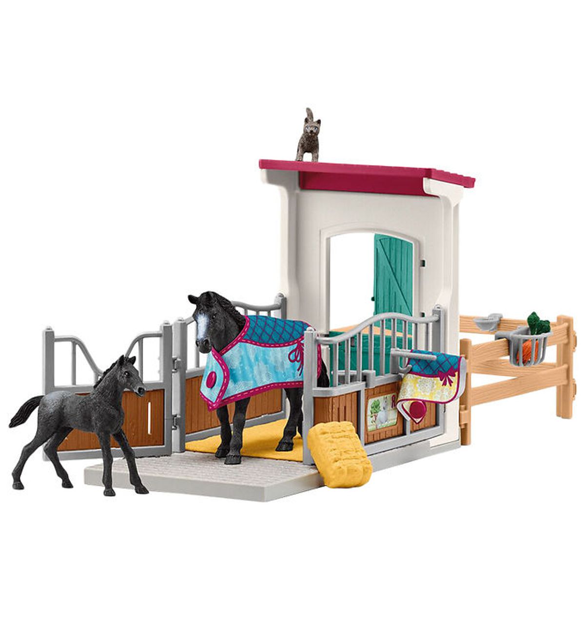 Schleich Horse Club - Hesteboks m. Hoppe og Føl - 42611