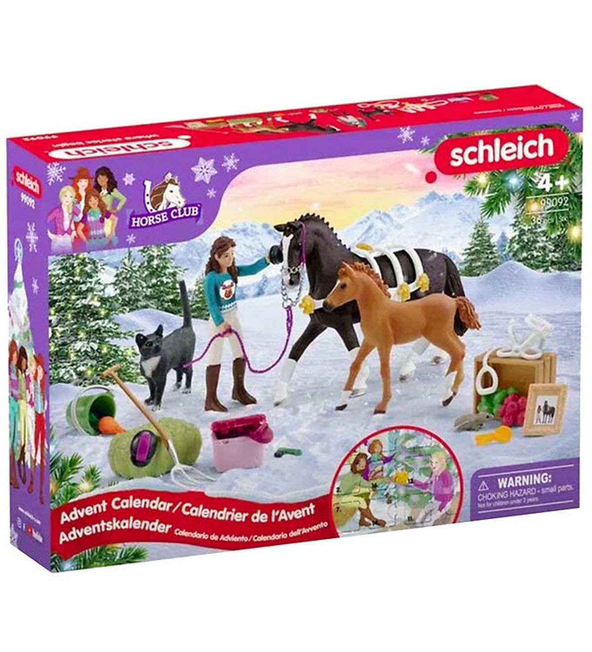 Schleich Horse Club Julekalender - 24 Låger