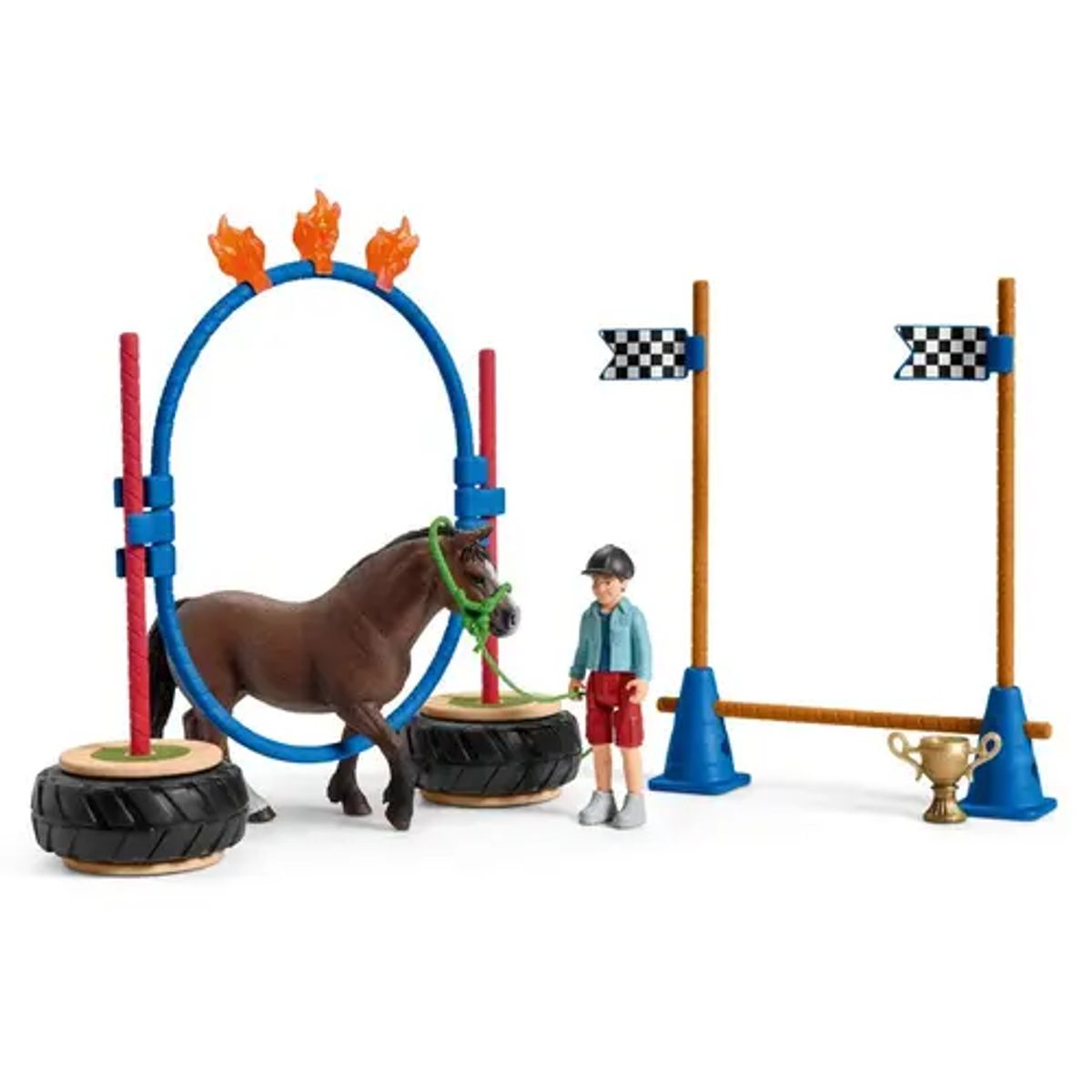 Schleich® Horse Club pony agility bane