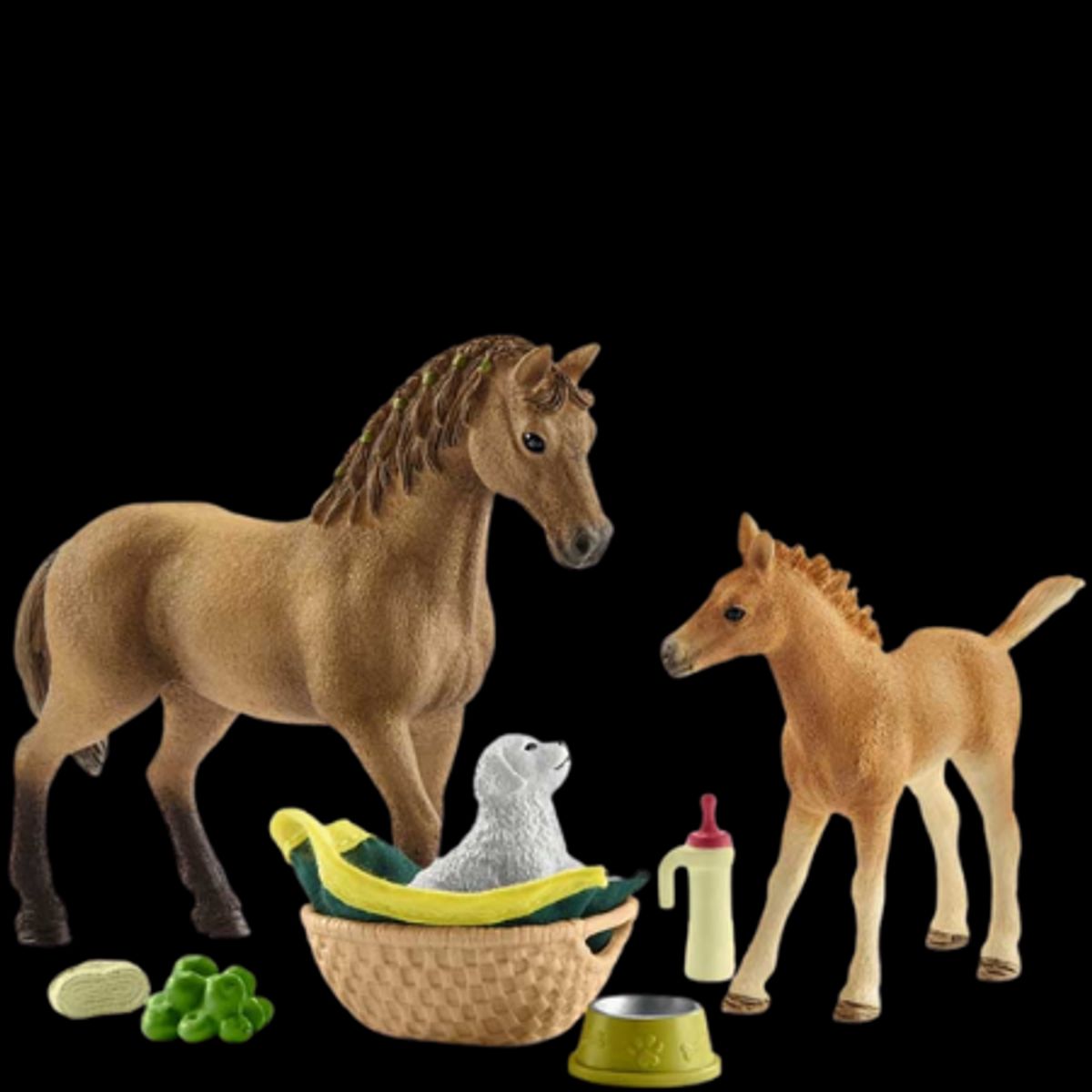 Schleich Horse Club Sarahs Pleje af Dyreunger - 42432