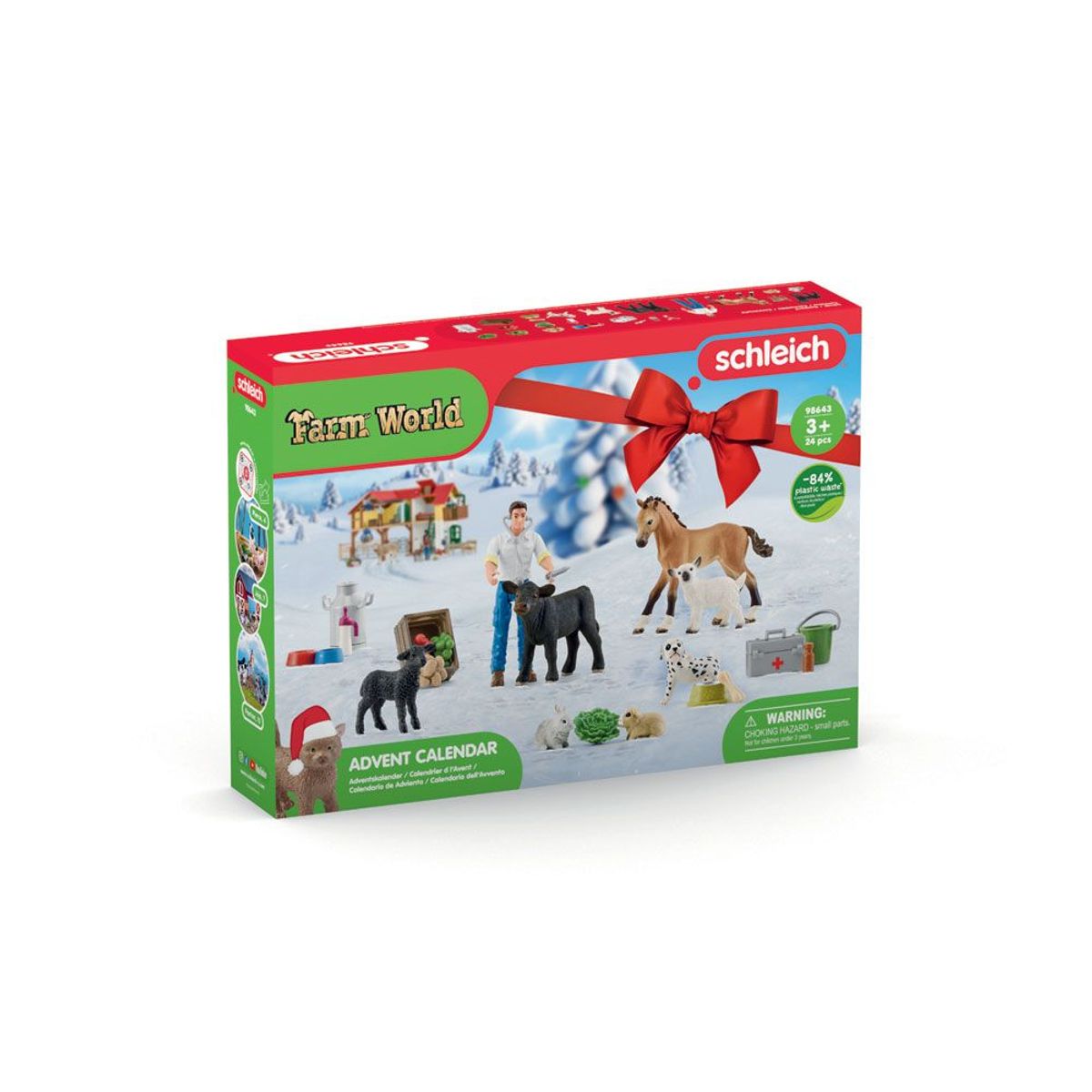 Schleich Julekalender Bondegård