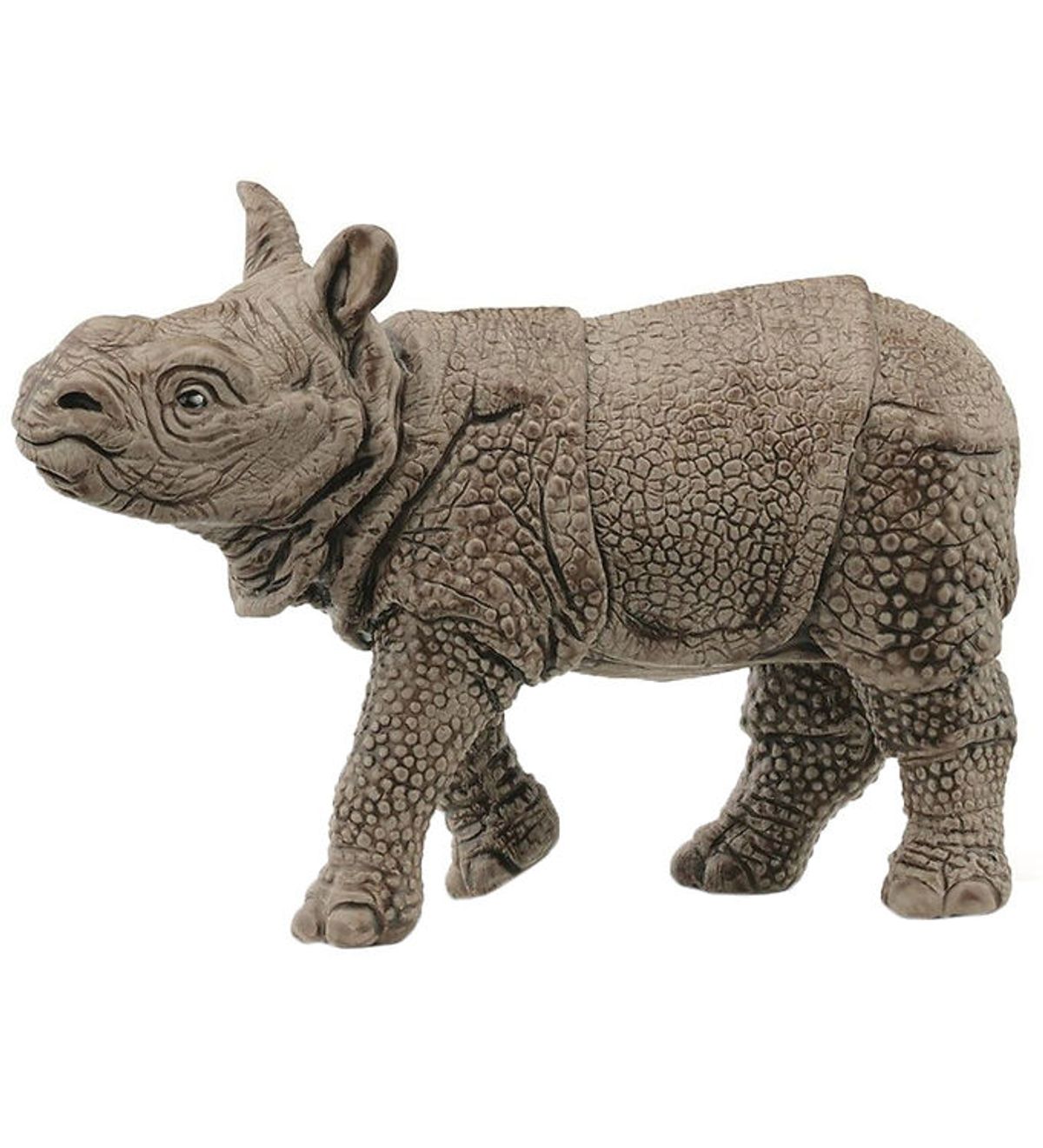 Schleich Wild Life - Indisk Næsehornsunge - H: 5,5 cm - 14860