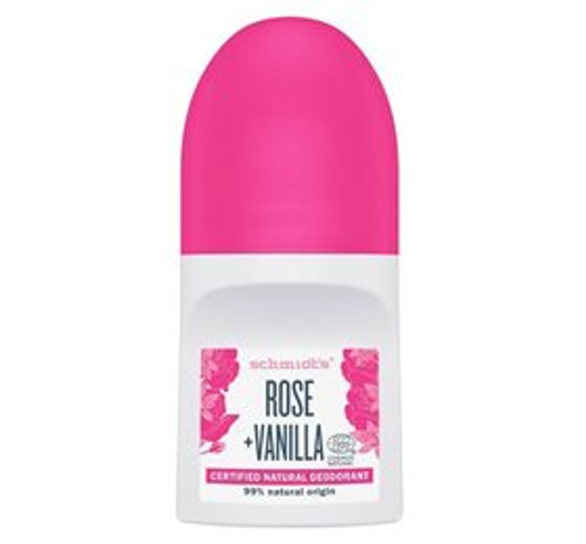 Schmidts Roll-On Deodorant Rose & Vanilla 50 ml.