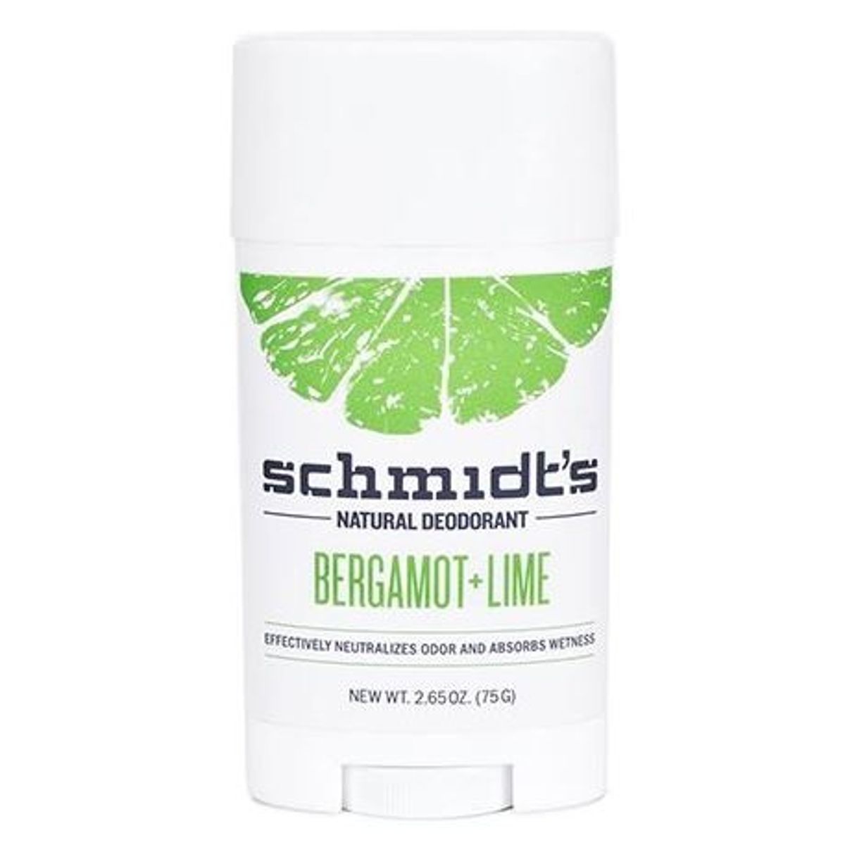 Schmidtâs Deodorant stick Bergamot+Lime, 75g.