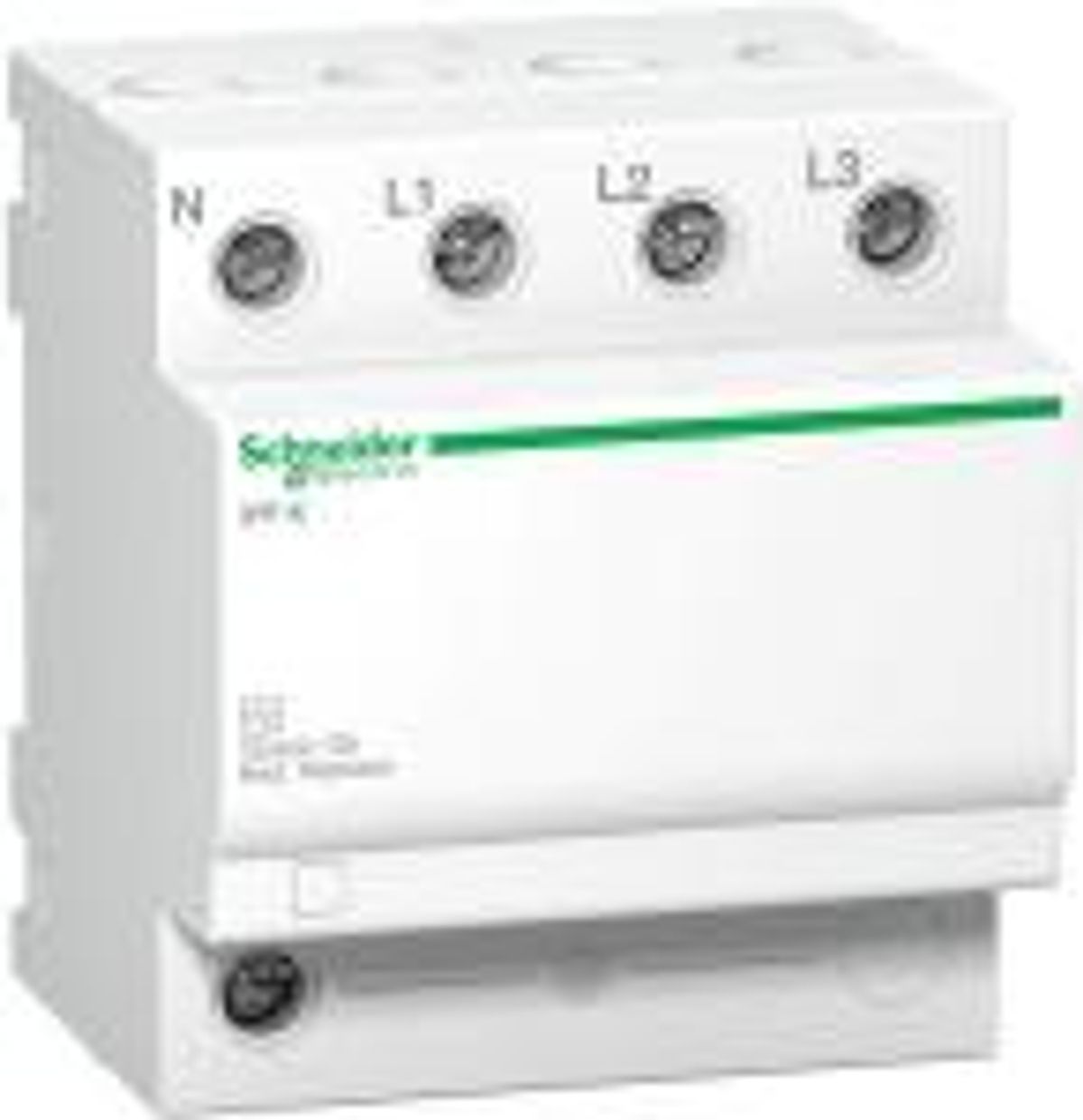 Schneider Acti9 iPF transientbeskyttelse 3P+N, 20kA - bolig