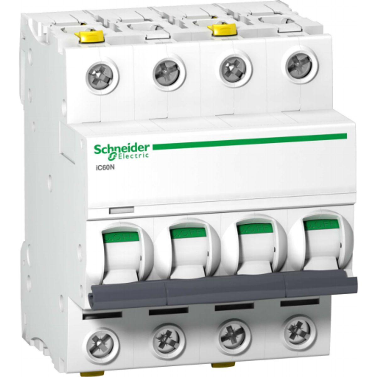 Schneider Electric IC60N automatsikring C 4P, 10A