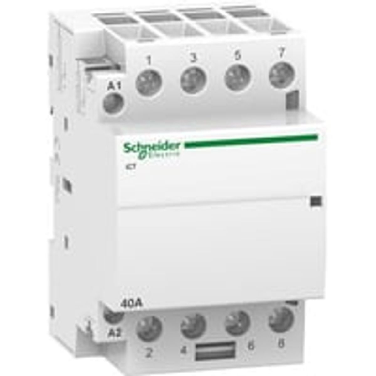 Schneider Electric - Modulkontaktor, ICT, 40A, 4 slutte, 230V