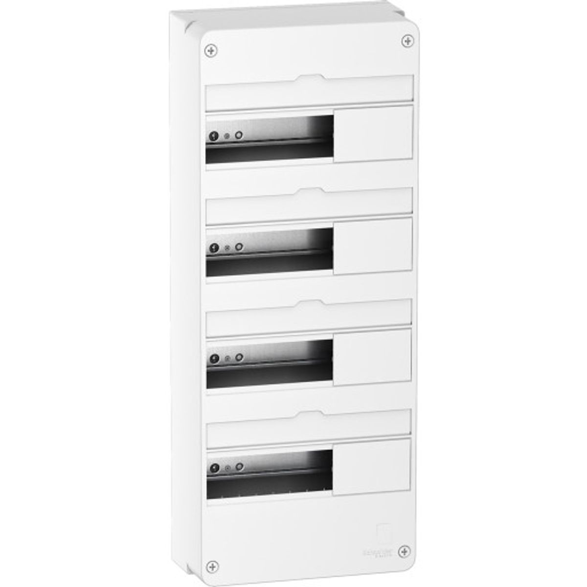 Schneider Electric Resi9 CX gruppetavle 4x13 moduler i hvid