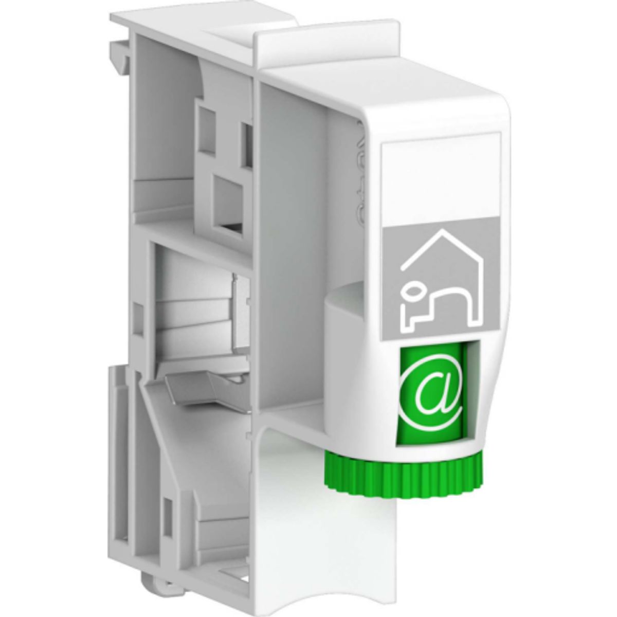 Schneider Lexcom Home FixCon holder for 1xS1 konnektor