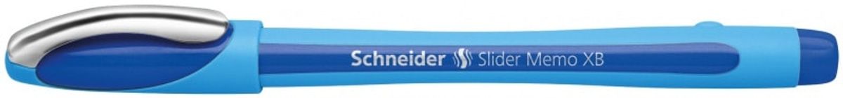 SCHNEIDER Slider Memo Pen, XB, blå -.