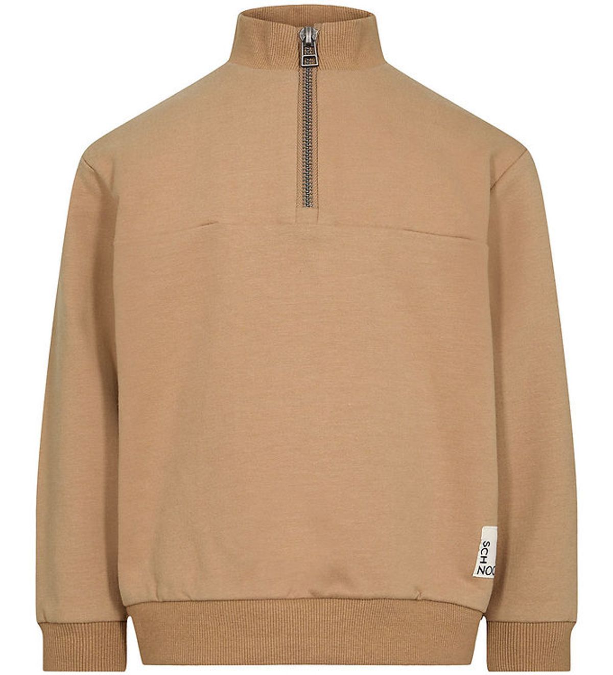 Schnoor Sweatshirt m. Lynlås - Dallas - Camel