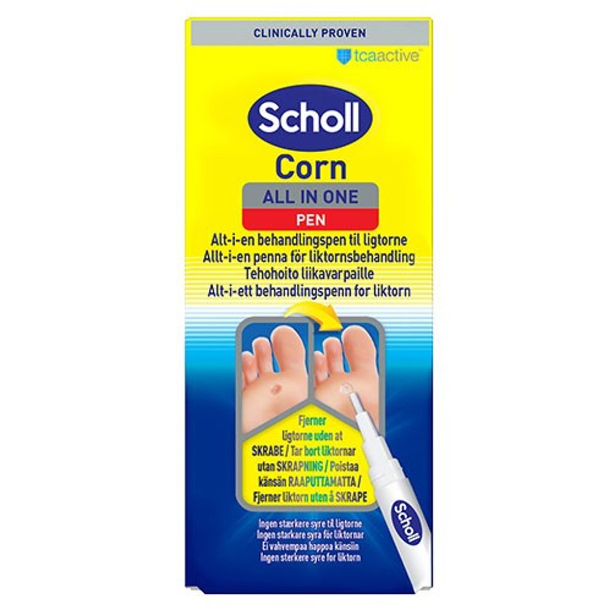 Scholl All In One Corn Pen - 1 styk